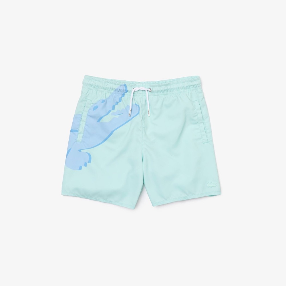Like 🆕! Lacoste Mint Green Swim Shorts| Size 6